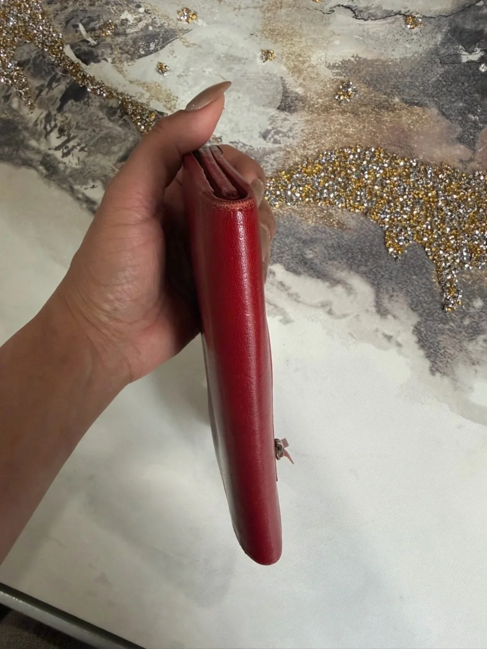 BALENCIAGA Purse Red Women Authentic secondhand